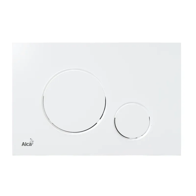 Clapeta actionare wc alb lucios Alcaplast 670
