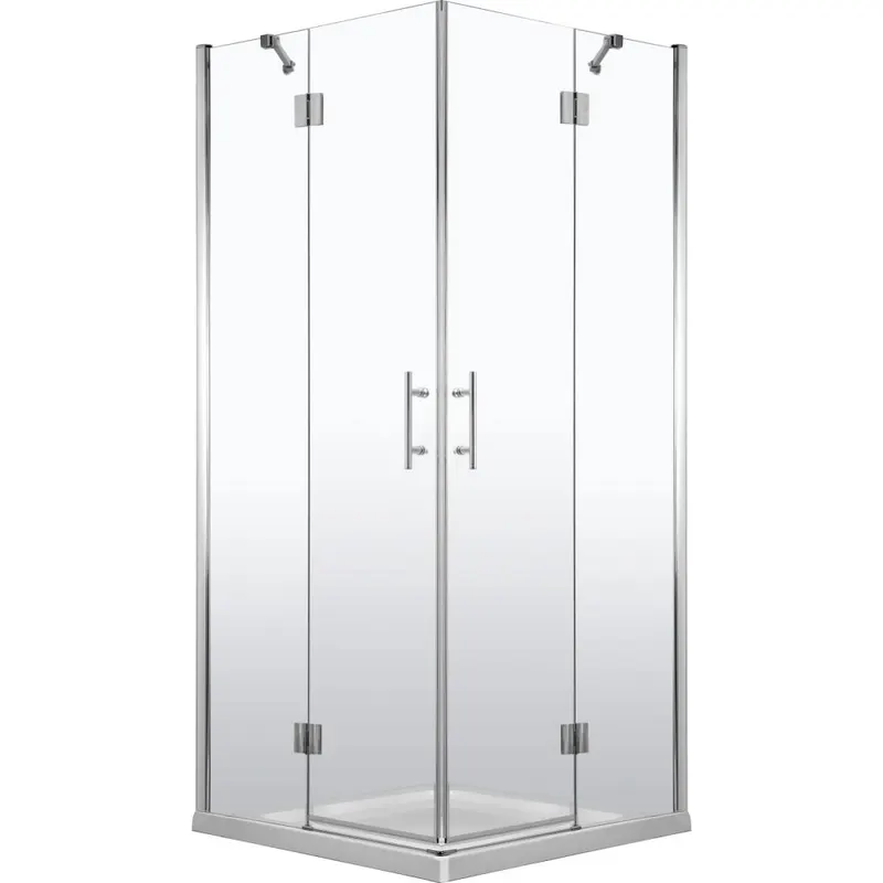 Cabina dus patrata cu usi batante 80x80 cm Deante Abelia