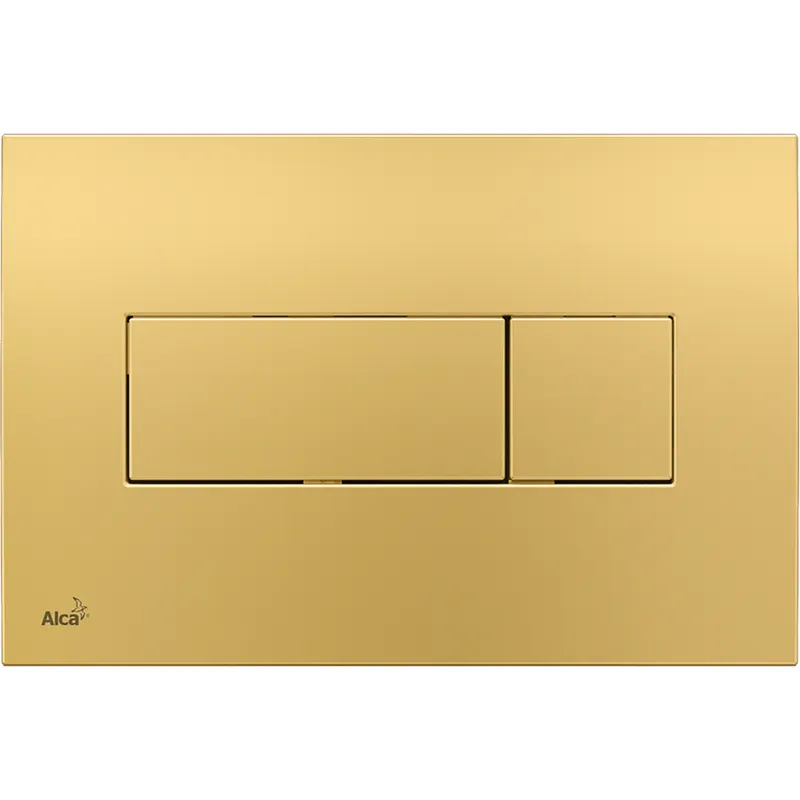 Clapeta actionare wc auriu lucios Alcaplast 375