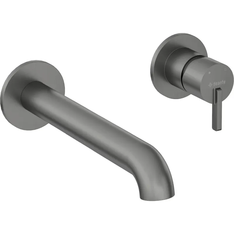Baterie lavoar baie incastrata culoare titan Deante Silia