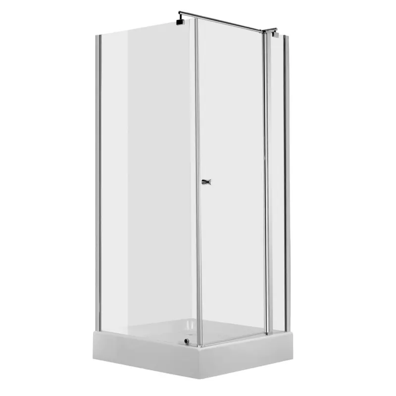 Cabina dus patrata 90x90 cm crom Deante Cubic