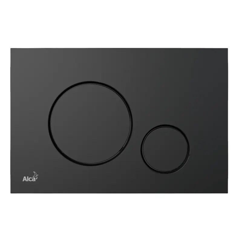 Clapeta actionare wc negru mat Alcaplast 678