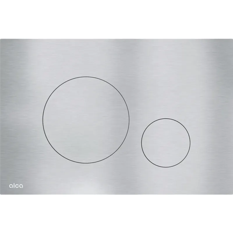Clapeta actionare rezervor wc, otel inoxidabil inox semimat Alcadrain TURN-INOX