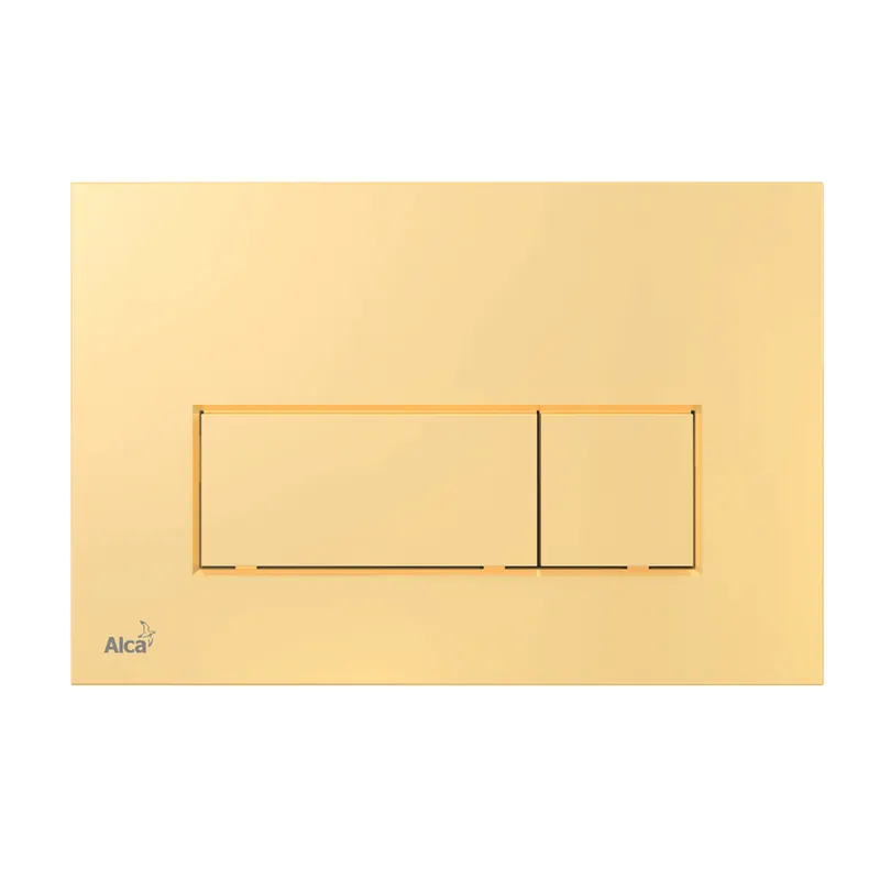 Clapeta actionare wc auriu lucios Alcaplast 575
