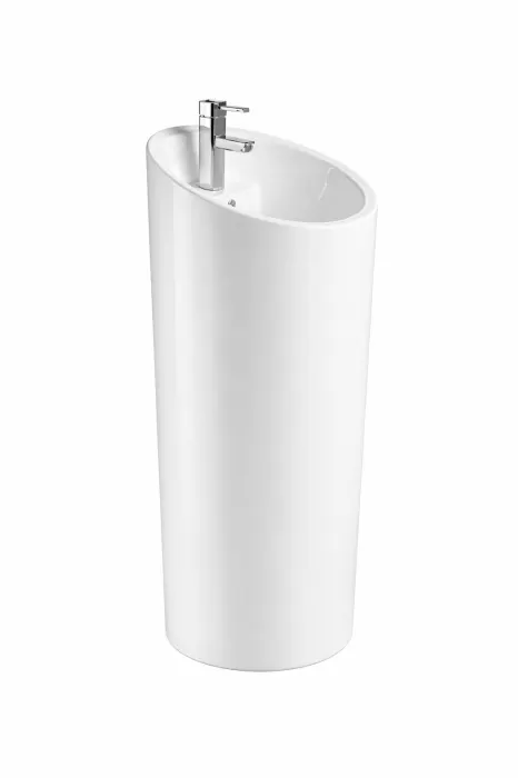 Lavoar freestanding alb 46 cm, rotund, Fluminia Jussac