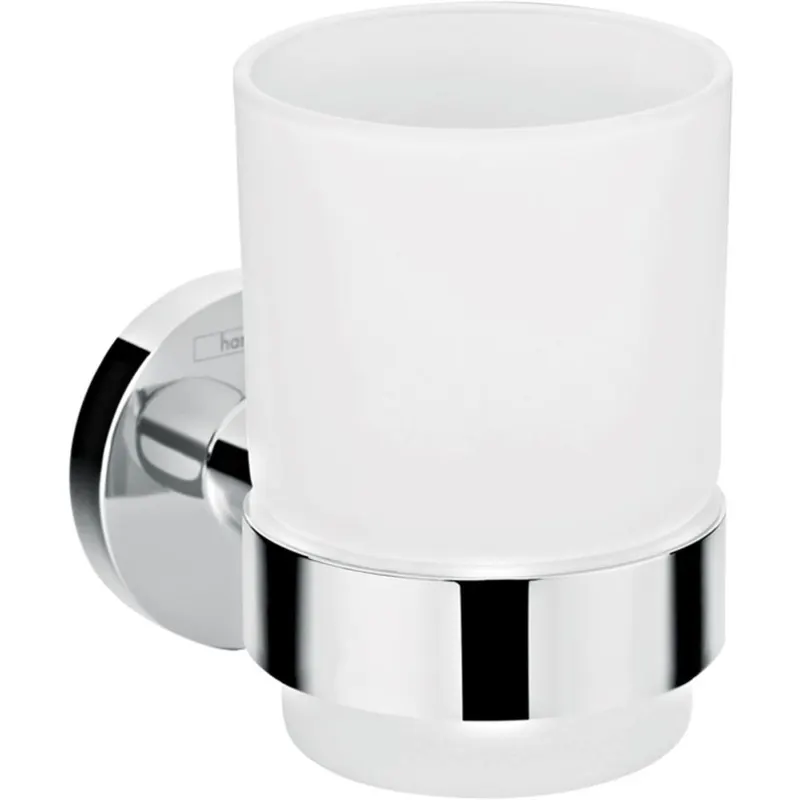 Pahar baie culoare crom Hansgrohe, Logis Universal