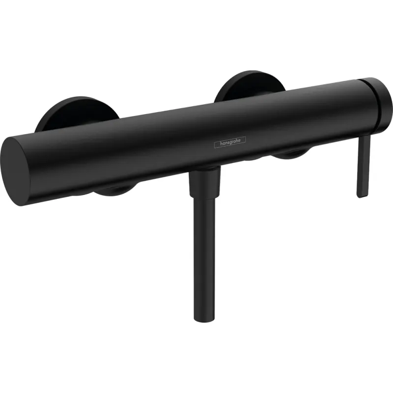 Baterie dus monocomanda culoare negru mat Hansgrohe Finoris 76620670