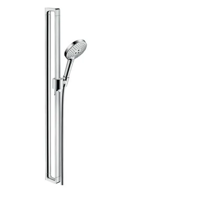 Set dus crom cu bara, para dus cu 3 functii si furtun Hansgrohe Axor Citterio E