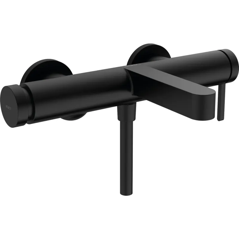 Baterie cada sau dus monocomanda, culoare negru mat Hansgrohe Finoris 76420670