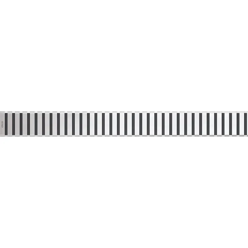 Capac pentru rigola dus din otel inoxidabil mat 550 mm Alcadrain LINE-550M