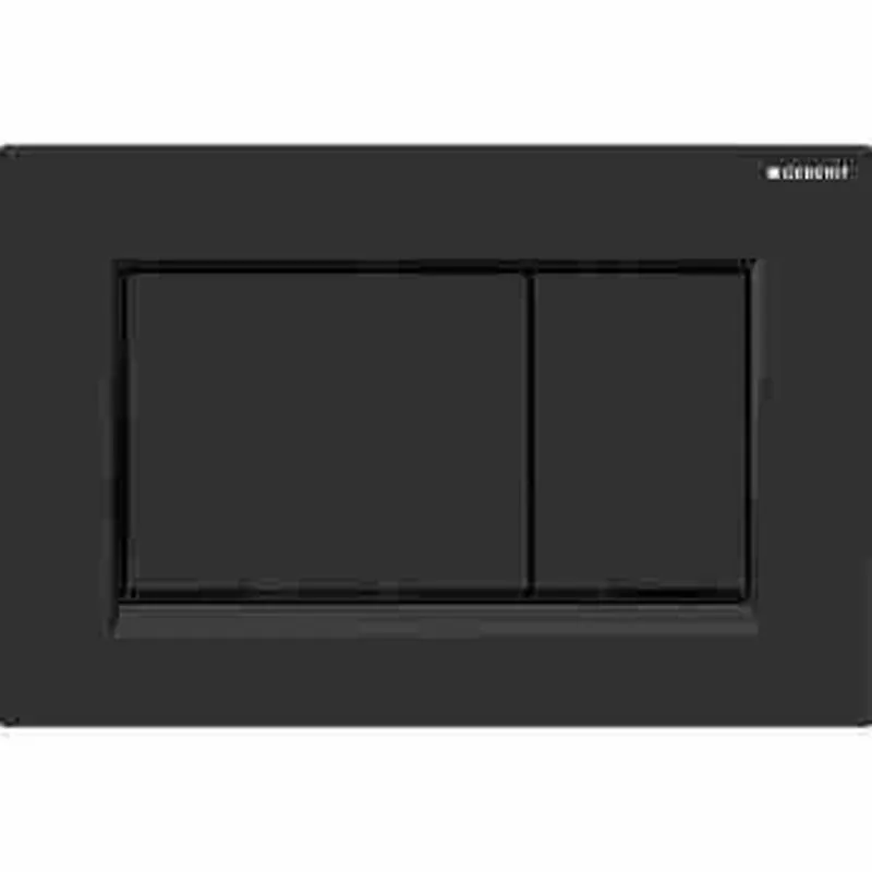 Clapeta actionare rezervor wc negru mat lacuit Geberit Sigma30