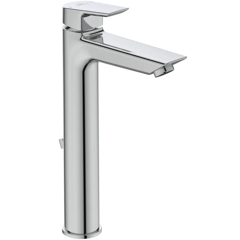 Baterie lavoar inalta Ideal Standard Tesi crom lucios cu ventil inclus