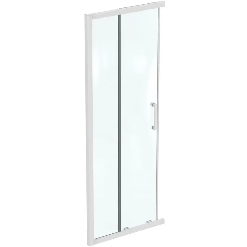 Usa dus glisanta cu segment fix 80 cm Ideal Standard Connect 2 profil alb mat