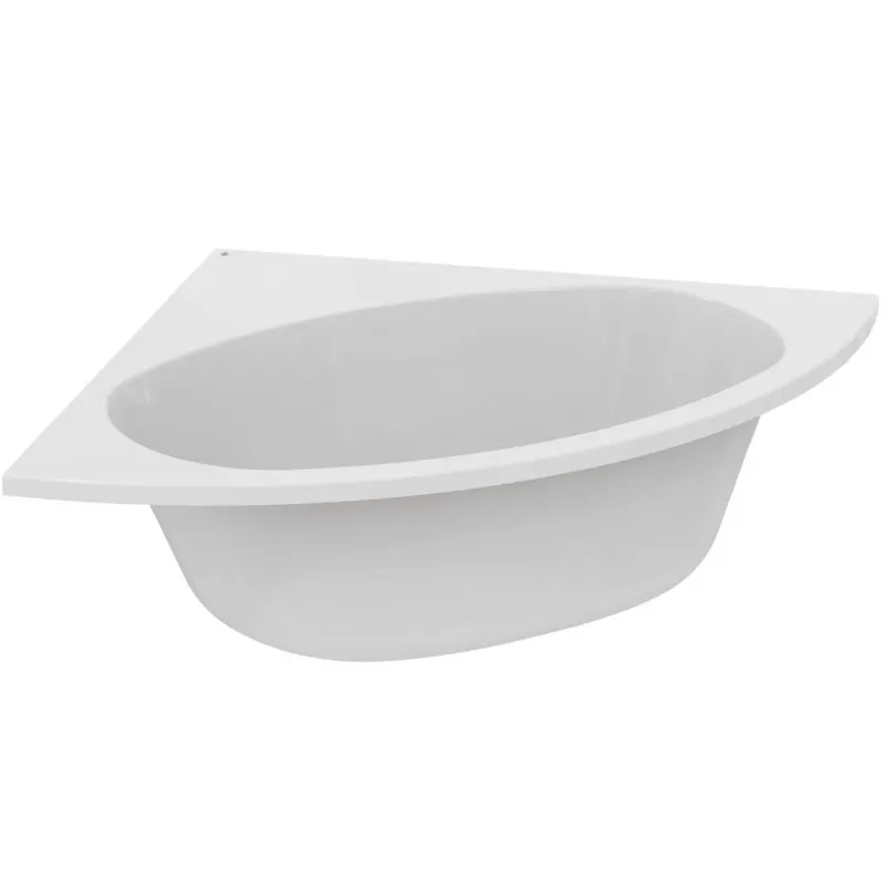 Cada baie pe colt Ideal Standard Hotline New, asimetrica, 150x150 cm