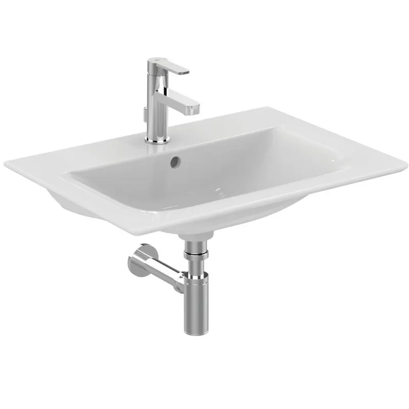 Lavoar incastrat alb 64 cm, dreptunghiular, Ideal Standard Connect Air