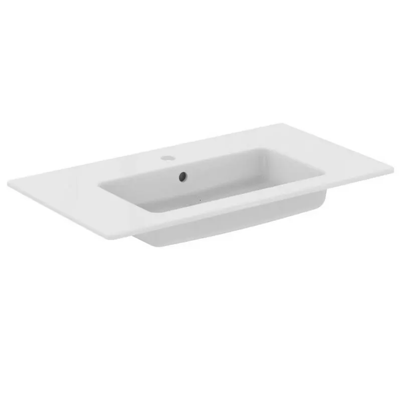Lavoar incastrat alb 82 cm, dreptunghiular, Ideal Standard Tempo