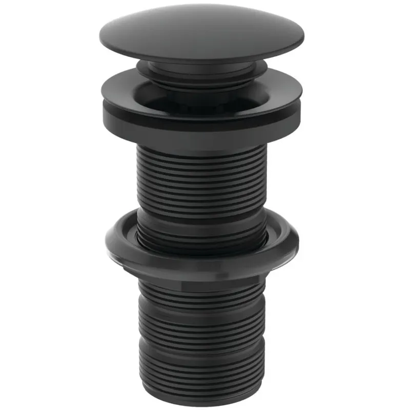 Ventil chiuveta baie click-clack negru mat fara preaplin Ideal Standard Multisuite