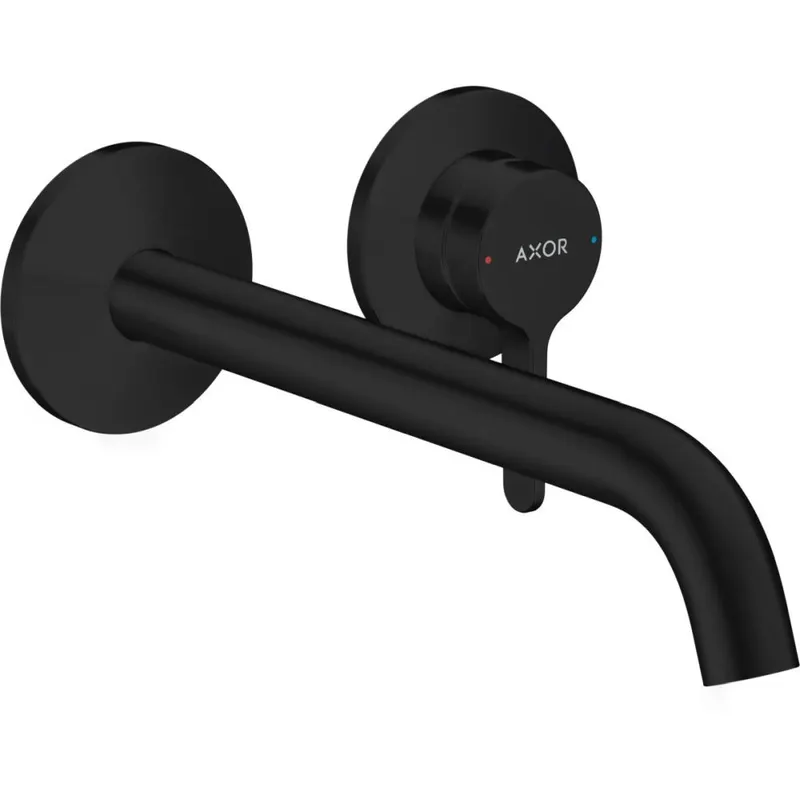 Baterie lavoar incastrata negru mat Hansgrohe Axor One