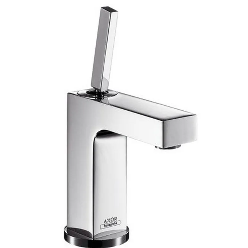 Baterie lavoar baie crom cu ventil pop-up Hansgrohe Axor Citterio 140