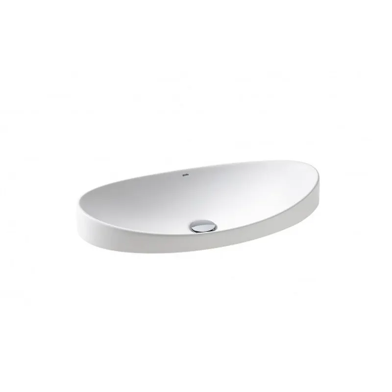 Lavoar incastrat alb mat 65 cm, oval, Gala Klea