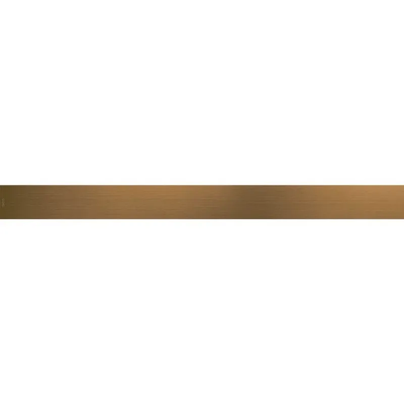 Capac pentru rigola dus din alama bronz antic 750 mm Alcadrain DESIGN-750ANTIC