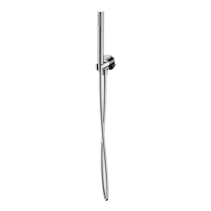 Set de dus Cersanit Inverto cu para dus, furtun si sistem de prindere, crom lucios