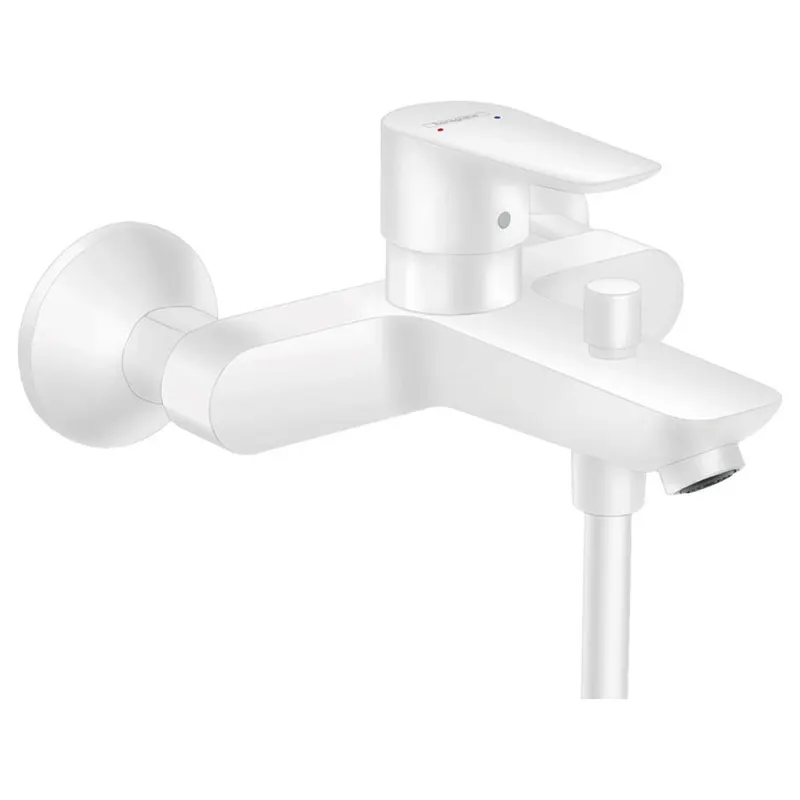Baterie cada sau dus alba Hansgrohe, Talis Select E