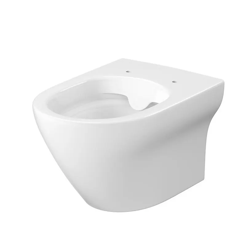 Vas wc suspendat CleanOn Cersanit Larga, oval, alb lucios