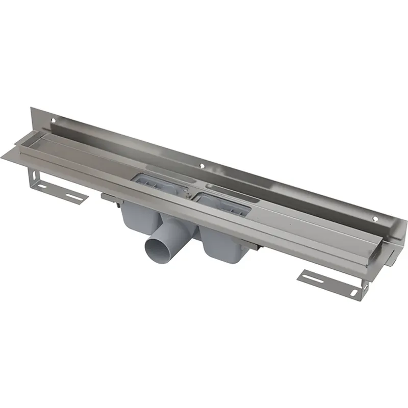 Rigola dus faiantabila cu margine ajustabila si iesire laterala 850 mm Alcadrain Flexible APZ4-850