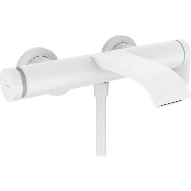 Baterie cada sau dus monocomanda, culoare alb mat Hansgrohe Vivenis 75420700