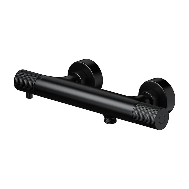Baterie dus termostatata Cersanit Zen, negru mat