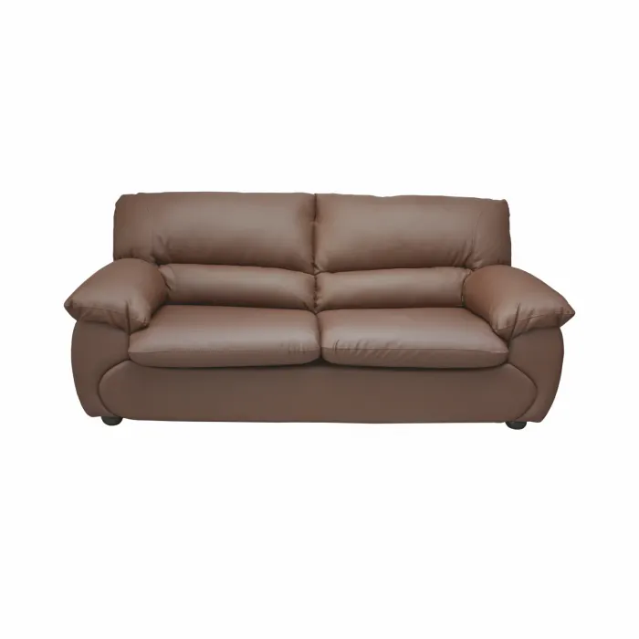 Canapea LUXOR 3L extensibila, 3 locuri, maro inchis, 215x95x95cm