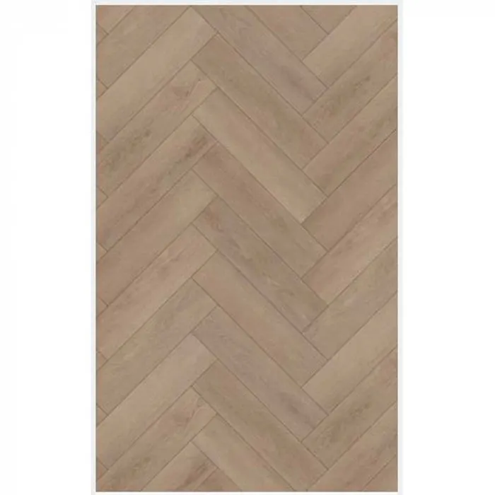 Pardoseala SPC Heringbone Can Oak 201 4+1 mm, 1.8 mp cutie, beige