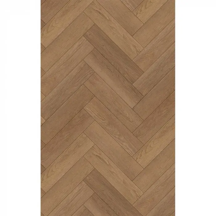 Pardoseala SPC Heringbone Val Oak 206 4+1 mm, 1,8 mp cutie, maro