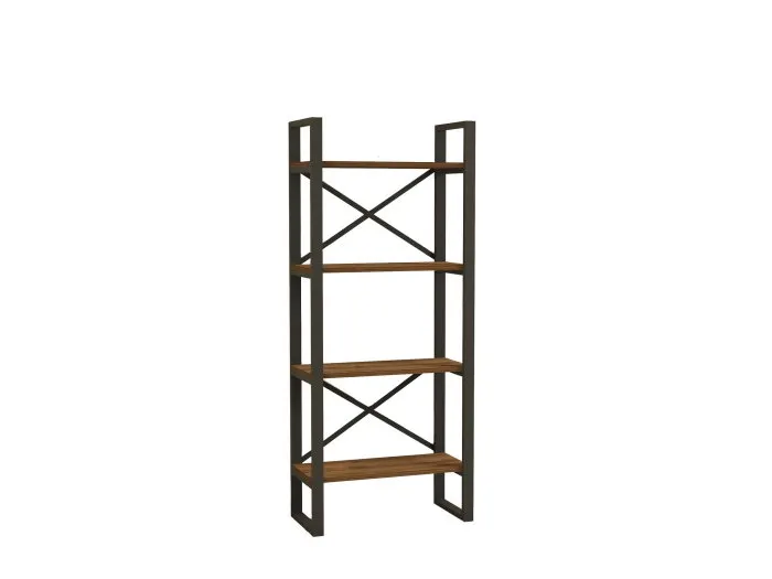 Biblioteca ALARO, nuc, 66x32x150 cm