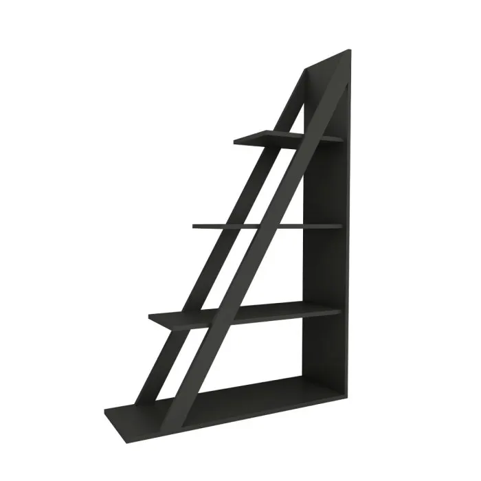 Biblioteca ARVEN, antracit, 100x29,5x150 cm
