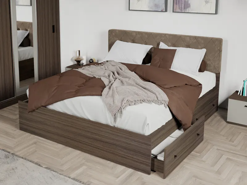 Set Mobila Dormitor Nuc / Casmir Solomon C03 — imaginea 2