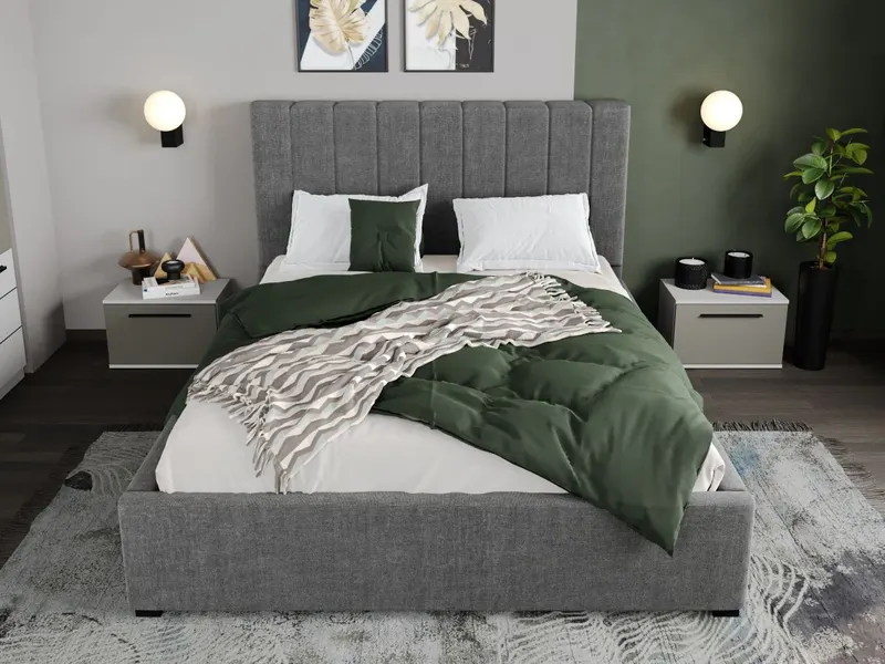 Set Mobila Dormitor Casmir / Alb Soares C06 — imaginea 3