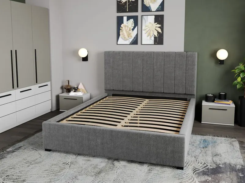 Set Mobila Dormitor Casmir / Alb Soares C05 — imaginea 3