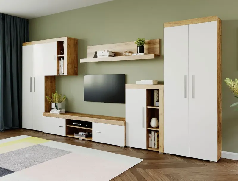 Mobila sufragerie - Living Milan C2 DUO Stejar — imaginea 3