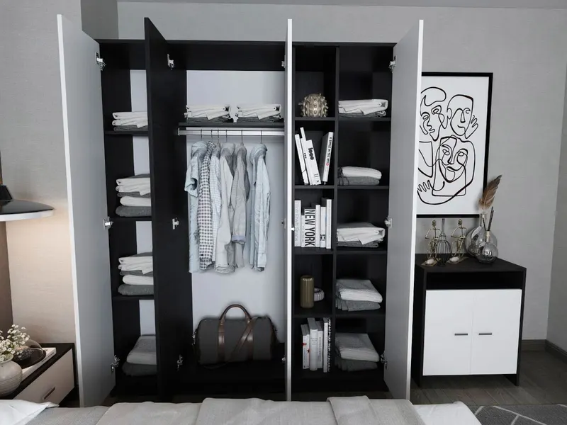 Dressing 1.89m / Dulap Dormitor Mario — imaginea 3