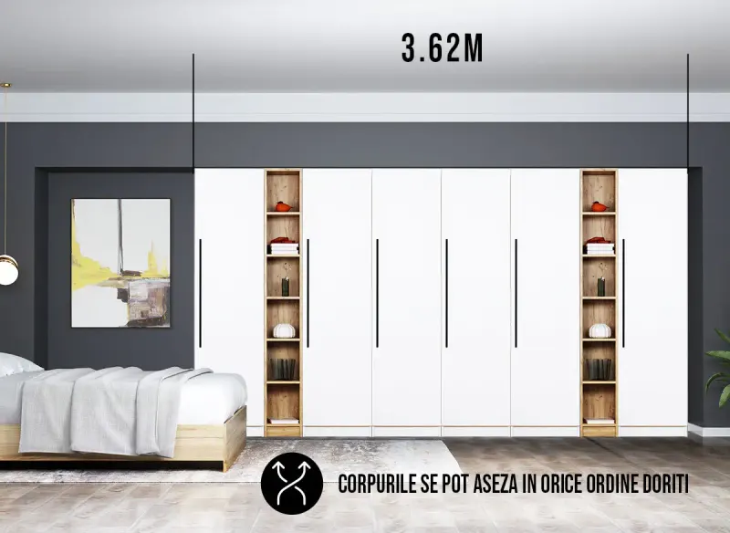 Dressing 3.62m / Dulap Dormitor Timea — imaginea 2