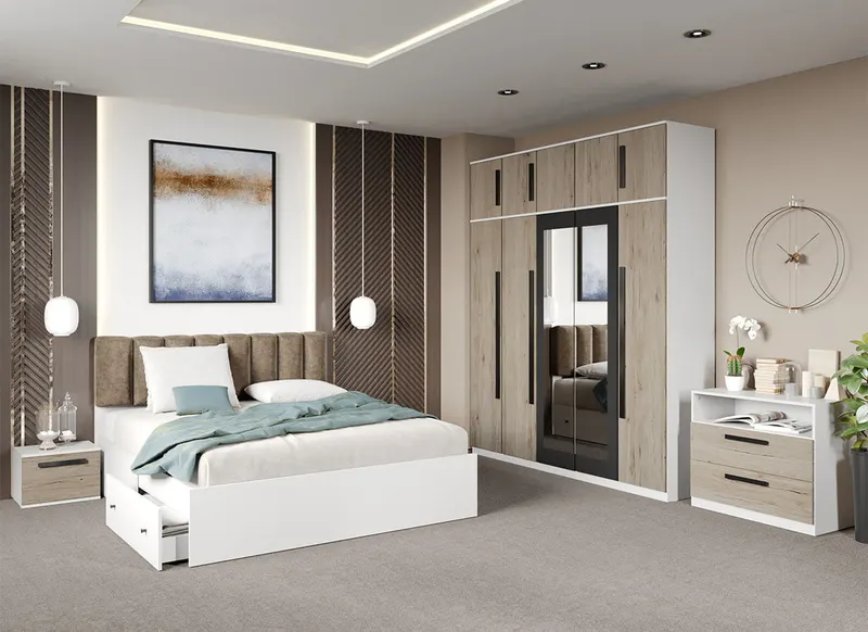 Set dormitor complet San Remo - Dallas - C57