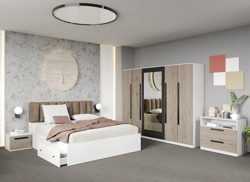 Set dormitor complet San Remo - Dallas - C42