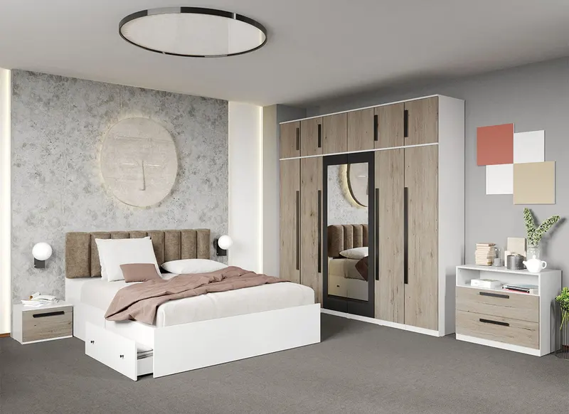 Set dormitor complet San Remo - Dallas - C41
