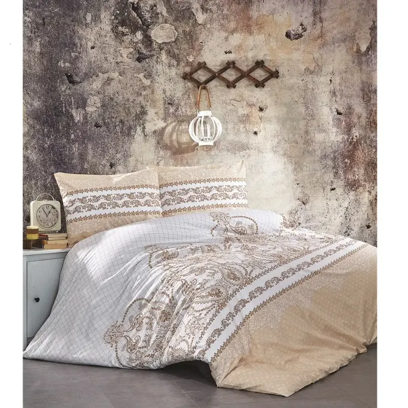 Lenjerie de pat bumbac satinat 2 persoane, ,serie H280,00065