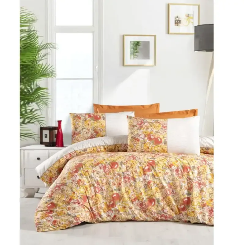 Lenjerie de pat bumbac satinat 1 persoane, ,serie H280,00083