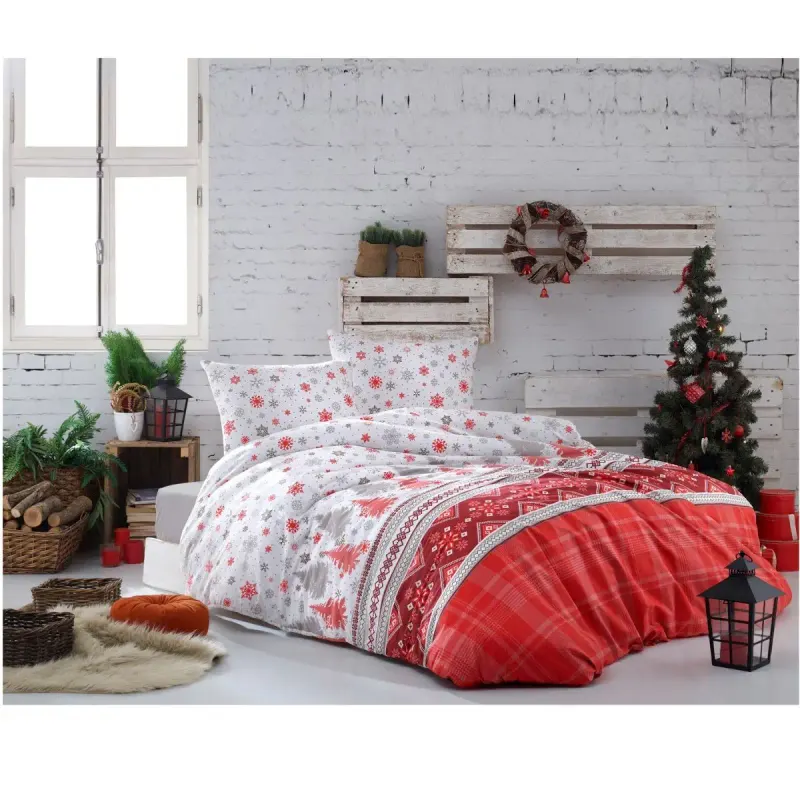 Lenjerie de pat bumbac satinat 2 persoane, ,serie H280,00079