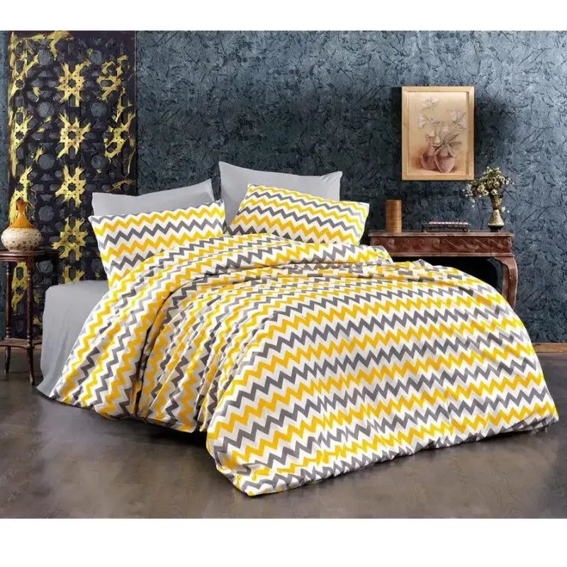 Lenjerie de pat bumbac satinat 2 persoane, ,serie D 270,00038
