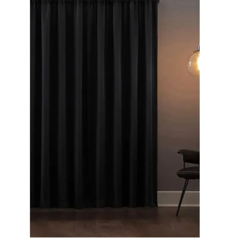 Perdea Blackout opaca negru, 250x260 cm,50031